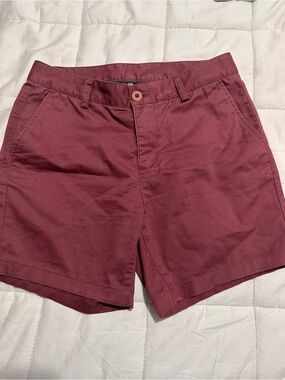MEC Women’s Chino Walking Shorts Burgundy Rose | Size 8